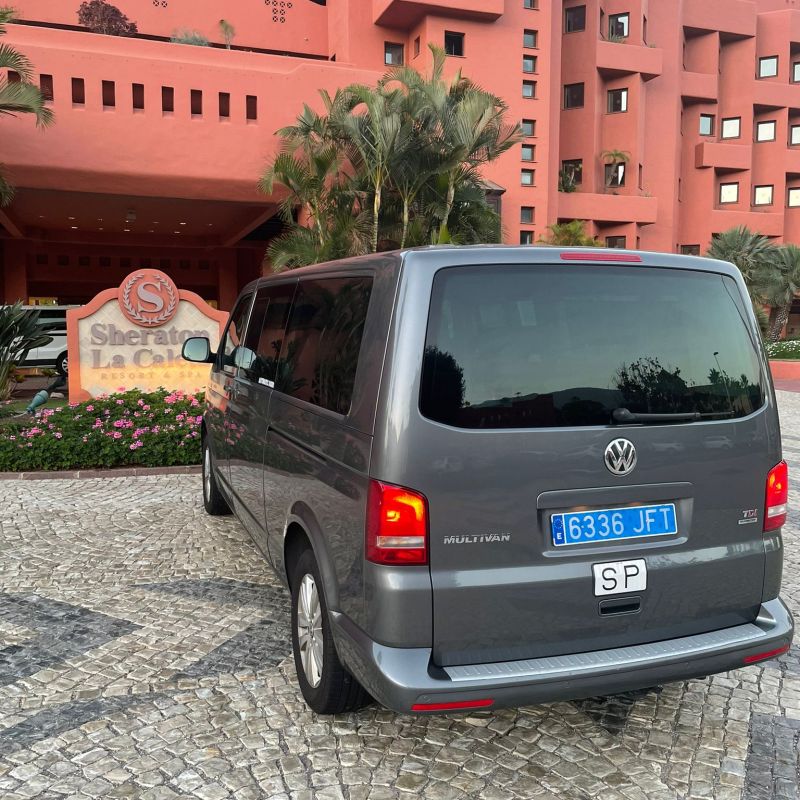 a car parked in front of a building