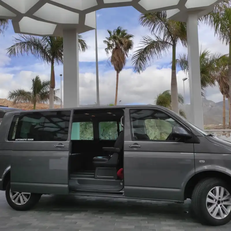 a car parked in a parking lot